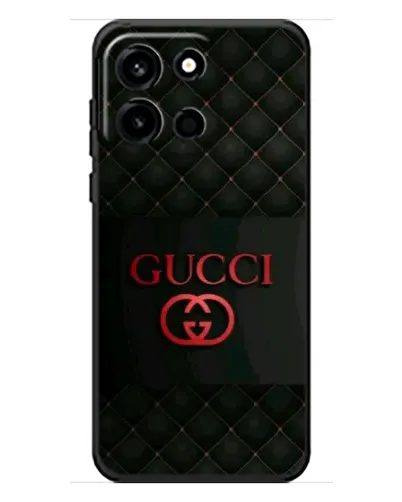 Чохол для OnePlus Turbo 6 з картинкою «Gucci — стьобаний чорний»