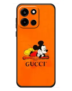 Чехол для OnePlus Turbo 6 с картинкой «Микки Маус Gucci — оранж» Чехол для OnePlus Turbo 6 с картинкой «Микки Маус Gucci — оранж»