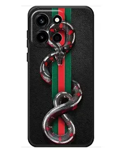 Чехол для OnePlus Turbo 6 с картинкой «Gucci — змея на полосе» Чехол для OnePlus Turbo 6 с картинкой «Gucci — змея на полосе»