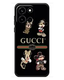 Чехол для OnePlus Turbo 6 с картинкой «Gucci — герои Disney и монограмма» Чехол для OnePlus Turbo 6 с картинкой «Gucci — герои Disney и монограмма»