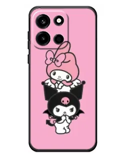 Чехол для OnePlus Turbo 6 с картинкой «My Melody и Kuromi» Чехол для OnePlus Turbo 6 с картинкой «My Melody и Kuromi»