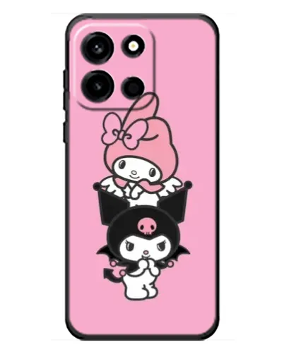 Чехол для OnePlus Turbo 6 с картинкой «My Melody и Kuromi»