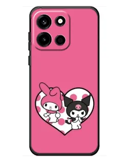 Чехол для OnePlus Turbo 6 с картинкой «Kuromi и My Melody» Чехол для OnePlus Turbo 6 с картинкой «Kuromi и My Melody»