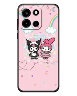Чехол для OnePlus Turbo 6 с картинкой «My Melody и Kuromi» Чехол для OnePlus Turbo 6 с картинкой «My Melody и Kuromi»