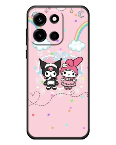 Чехол для OnePlus Turbo 6 с картинкой «My Melody и Kuromi»