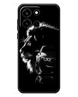 Чохол для OnePlus Turbo 6 з картинкою «BMW та лев»
