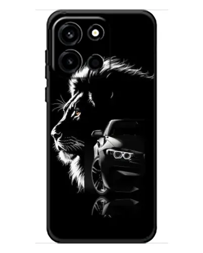 Чохол для OnePlus Turbo 6 з картинкою «BMW та лев» Чохол для OnePlus Turbo 6 з картинкою «BMW та лев»