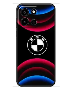 Чохол для OnePlus Turbo 6 з картинкою «Логотип BMW та неонові дуги»