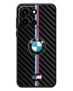 Чохол для OnePlus Turbo 6 з картинкою «Емблема BMW та карбон»