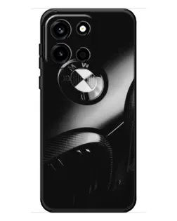 Чохол для OnePlus Turbo 6 з картинкою «Емблема BMW — макро»