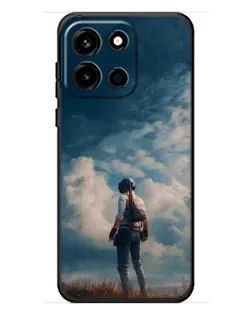 Чохол для OnePlus Turbo 6 з картинкою «Герой PUBG на скелі»