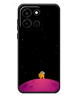 Чохол для OnePlus Turbo 6 з картинкою «Самотній герой на планеті» Чохол для OnePlus Turbo 6 з картинкою «Самотній герой на планеті»