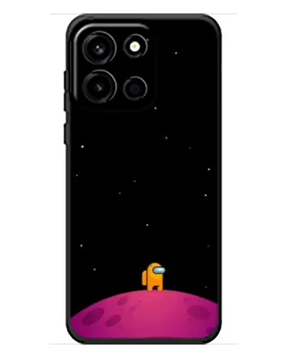Чохол для OnePlus Turbo 6 з картинкою «Самотній герой на планеті»