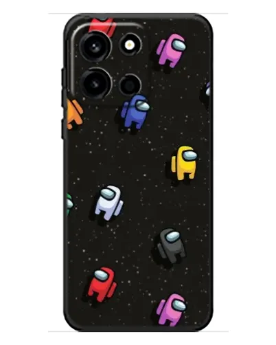 Чохол для OnePlus Turbo 6 з картинкою «Космічний патерн Among Us»