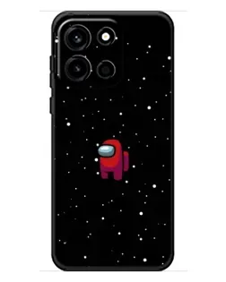 Чохол для OnePlus Turbo 6 з картинкою «Червоний Among Us»