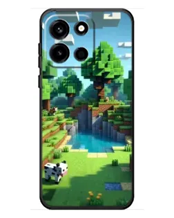 Чохол для OnePlus Turbo 6 з картинкою «Minecraft літній день»