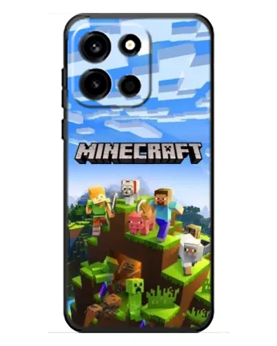 Чохол для OnePlus Turbo 6 з картинкою «Minecraft класичний світ»