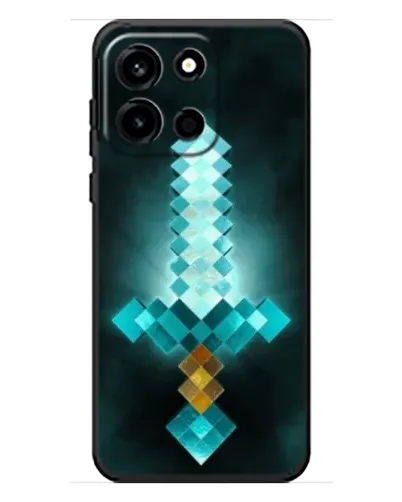 Чохол для OnePlus Turbo 6 з картинкою «Алмазний меч неон»