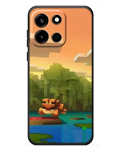 Чохол для OnePlus Turbo 6 з картинкою «Майнкрафт захід сонця»