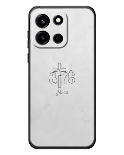 Чохол для OnePlus Turbo 6 з картинкою «Івана 3:16 Хрест»