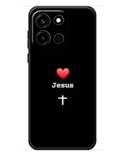 Чохол для OnePlus Turbo 6 з картинкою «Серце - Jesus» Чохол для OnePlus Turbo 6 з картинкою «Серце - Jesus»