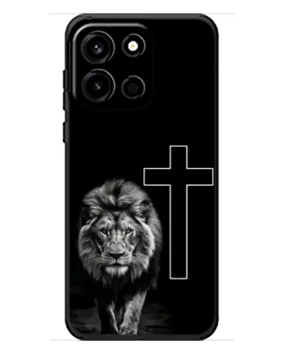 Чохол для OnePlus Turbo 6 з картинкою «Лев та Хрест»