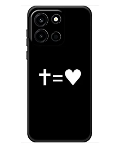 Чохол для OnePlus Turbo 6 з картинкою «Хрест та Серце»