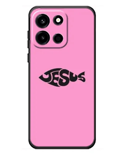 Чохол для OnePlus Turbo 6 з картинкою «Рожевий символ Jesus»
