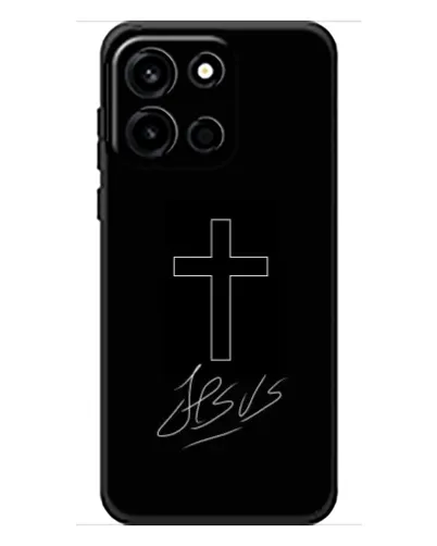 Чехол для OnePlus Turbo 6 с картинкой «Графический крест Jesus» Чехол для OnePlus Turbo 6 с картинкой «Графический крест Jesus»