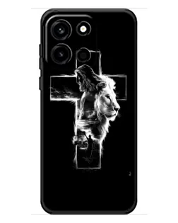 Чехол для OnePlus Turbo 6 с картинкой «Сияющий крест Jesus»