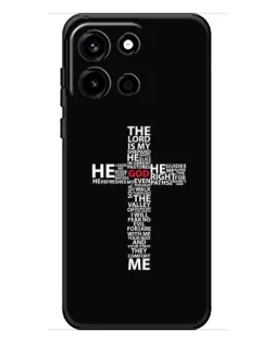 Чехол для OnePlus Turbo 6 с картинкой «Текстовый крест»
