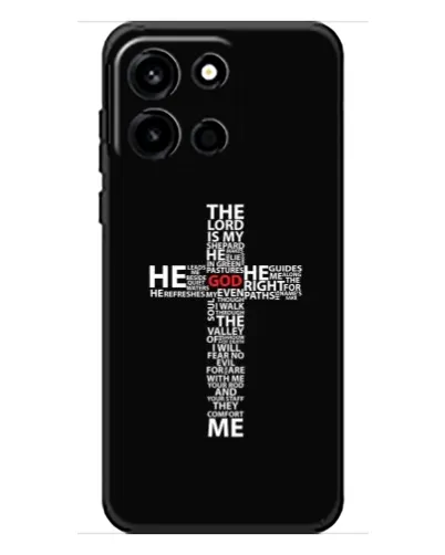Чохол для OnePlus Turbo 6 з картинкою «Текстовий хрест» Чохол для OnePlus Turbo 6 з картинкою «Текстовий хрест»