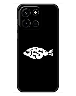 Чехол для OnePlus Turbo 6 с картинкой «Рыба Jesus»