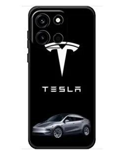 Чохол для OnePlus Turbo 6 з картинкою «Tesla Model Y»