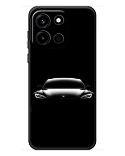 Чохол для OnePlus Turbo 6 з картинкою «Фари Tesla Night»