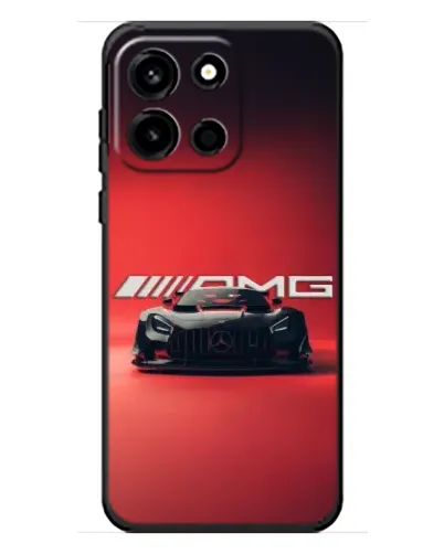 Чохол для OnePlus Turbo 6 з картинкою «Mercedes AMG — червона лінія»