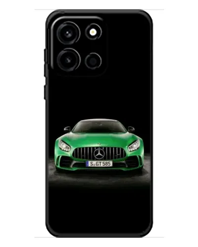 Чохол для OnePlus Turbo 6 з картинкою «Mercedes — неоновий лого»