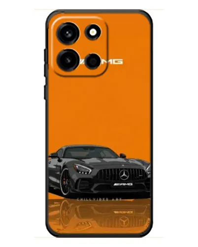 Чохол для OnePlus Turbo 6 з картинкою «Помаранчевий Mercedes AMG»