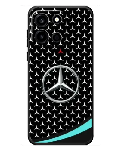 Чохол для OnePlus Turbo 6 з картинкою «Mercedes — бірюзовий акцент»