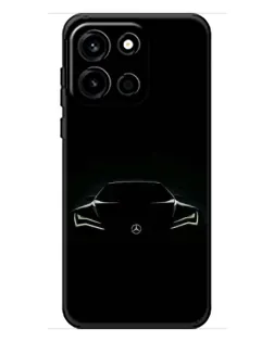 Чохол для OnePlus Turbo 6 з картинкою «Mercedes — силует авто» Чохол для OnePlus Turbo 6 з картинкою «Mercedes — силует авто»