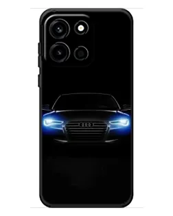 Чохол для OnePlus Turbo 6 з картинкою «Audi в неоні»