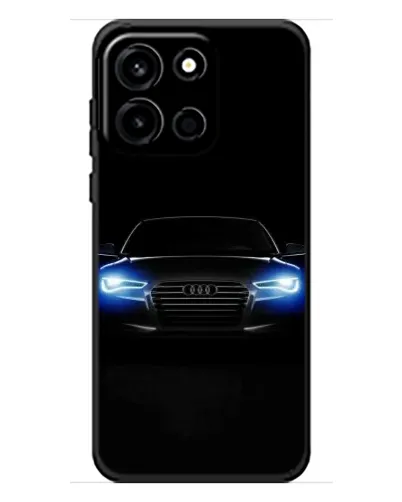 Чохол для OnePlus Turbo 6 з картинкою «Audi в неоні»