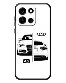 Чохол для OnePlus Turbo 6 з картинкою «Audi — контрастний дизайн»