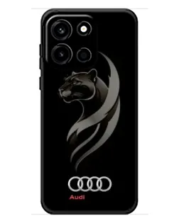 Чохол для OnePlus Turbo 6 з картинкою «Графіка — пантера та Audi»