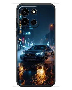 Чохол для OnePlus Turbo 6 з картинкою «Нічне місто та Audi»