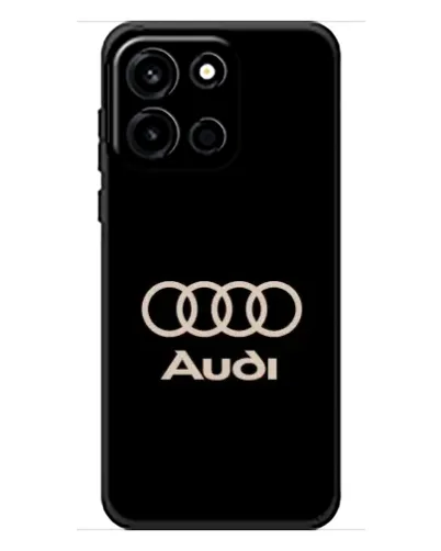 Чохол для OnePlus Turbo 6 з картинкою «Audi — золотий логотип»