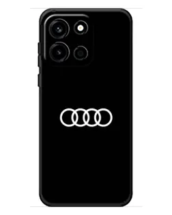 Чохол для OnePlus Turbo 6 з картинкою «Audi White Logo»