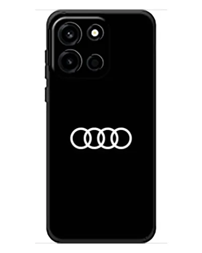 Чохол для OnePlus Turbo 6 з картинкою «Audi White Logo»