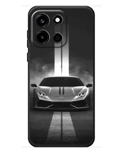 Чохол для OnePlus Turbo 6 з картинкою «Lamborghini симетрія доріг»