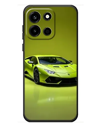 Чохол для OnePlus Turbo 6 з картинкою «Салатовий Lamborghini Huracan»